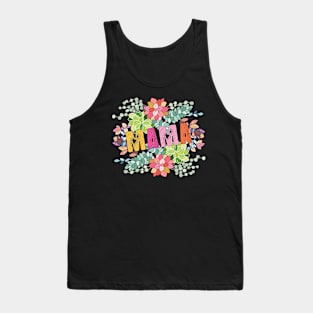 Cute And Adorable Mothers Day With Beautiful Spring Flowers Tank Top